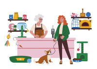 Sklep internetowy dla sprzedawców karmy i artykułów dla zwierząt: System doboru karmy, program lojalnościowy, konsultacje online